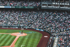 Seattle: Seattle Marinersin baseball-ottelu T-Mobile Parkissa.