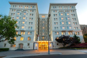 Das Churchill Hotel in der Nähe der Botschaftsstraße
