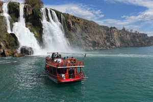 Antalya: Kundun venekierros, lounas ja vesiputousnäkymät