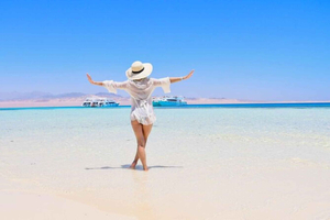 Sharm: Ras Mohamed og White Island – snorkling, dykking og lunsj
