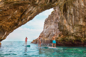 From Vallarta: Marietas Islands & Beach BBQ at Majahuitas