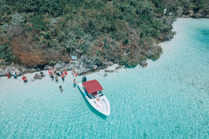 Trou d'Eau Douce: aventura por 5 islas con barbacoa y snorkel
