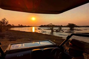 2-dagars tur till Chobe och Savuti nationalpark och fyrgränspunkten
