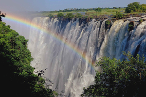 Livingstone: crucero por el río Zambeze y tour en helicóptero (2 días)