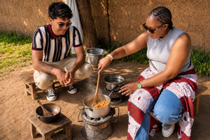 Lusaka: giro al mercato, lezione di cucina e pranzo con la gente del luogo