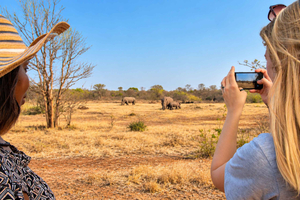 Safari Drive & Rhino Walks i Mosi-oa-Tunya nasjonalpark