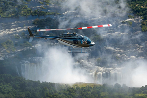 Guidet tur til Victoriafallene på den zimbabwiske siden og safaritur