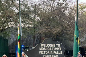 Excursão guiada a pé para as Cataratas Vitória