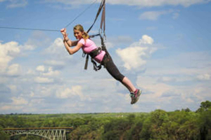 Victorian putoukset: Flying Fox Experience kuljetuksineen