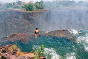 Victoria Falls: Helikoptertur og Devil's Pool-omvisning