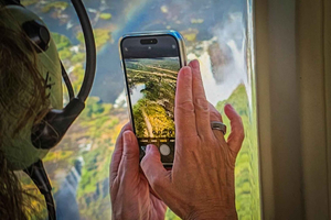 Victoria Falls: Helicopter Flight with Lounge Access