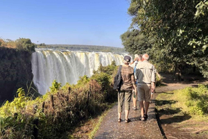 Tour delle cascate Vittoria - lato Zambia