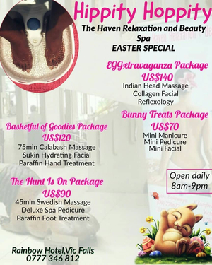 The Haven Relaxation and Beauty Spa - Rainbow Hotel, Victoria Falls