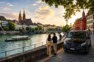From Zurich - Basel Art, Rhine & Old Town Private Experience