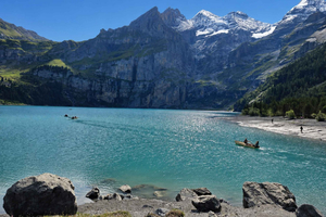 Da Zurigo: gita privata di 1 giorno al Blausee e all'Oeschinensee