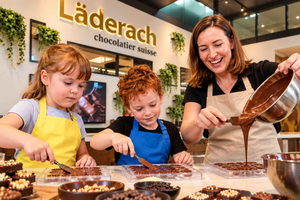 Fra Zürich: Läderach-chokoladeworkshop med afhentning