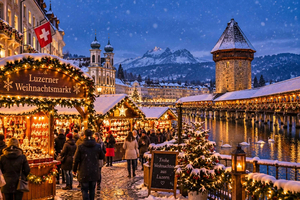 Da Zurigo: gita di 1 giorno ai mercatini di Natale di Lucerna e Costanza