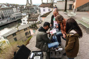 Outdoor Escape Game with Augmented Reality trough Zurich