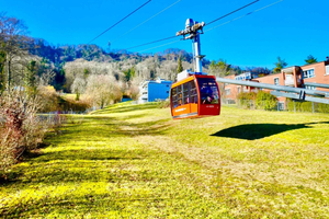 PHOTO include in Zurich walk cable car panoramic lake Zurich