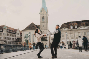 Zurich: Private Professional Photoshoot at Lindenhof