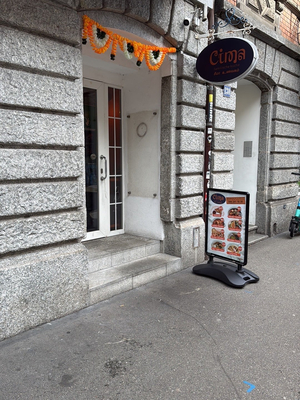Cima Indisches Restaurant in Zürich