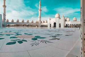 Byrundvisning i Abu Dhabi med Qasr Al Watan
