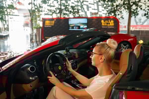 Abu Dhabi: Ferrari World Entry Ticket & Driving Experience