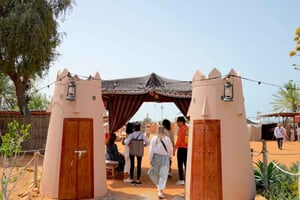 Abu Dhabi: Inside Heritage Village Walking Tour
