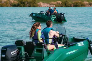 Abu Dhabi: Lej en lille privatbåd (du behøver ikke at have et bådførerbevis)