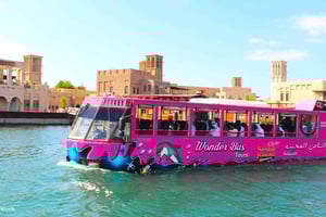 Дубай: экскурсия на амфибии Wonder Bus и полный день в Абу-Даби