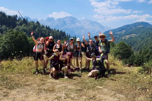 5-dagars vandringsäventyr i de orörda albanska Alperna