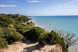 Kaap Rodon: kasteel, klooster en stranddag vanuit Tirana