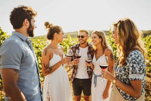 Durrës: Excursão ao vinhedo ao pôr do sol com degustação de vinhos