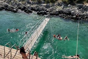 Udforsk hemmelighederne ved Det Ioniske Hav i Saranda, frokost inkluderet