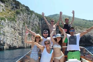 From Durres Golem: Vlora, Karaburun, Sazan Island Boat Tour