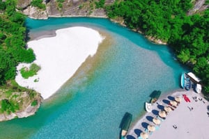 Vanaf de Koman-dam: boottocht over de Shala-rivier en het Komani-meer