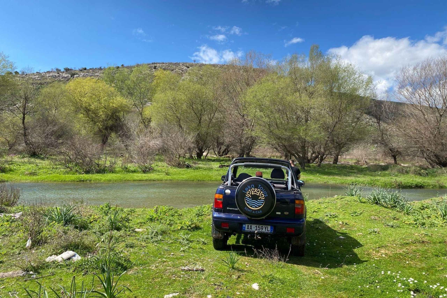 Au départ de Saranda : visite d'une jounée en 4x4 avec déjeuner