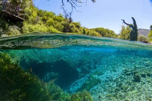 Fra Sarandë: Det Blå Øje og Lekuresi-slottet