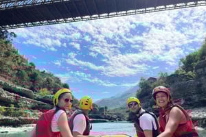 Depuis Saranda : aventure rafting sur la Vjosa