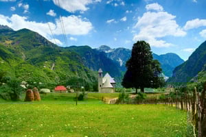Excursion à Bogë et au parc national de Theth