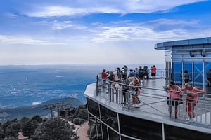 Vanuit Tirana/Durresi/Lalezi: hart van Tirana & de berg Dajti