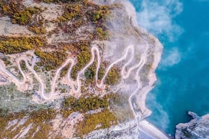 Fra Tirana: PRIVAT fottur til Bovilla-sjøen og Gamti-fjellet