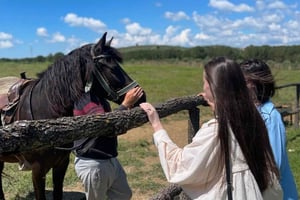 Ausritt in Hani i Qerosit mit Abholung in Berat