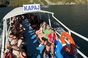 Komani-sjøen: båttur på Shala-elven med fritid