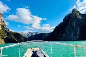 Lago Komani e Rio Shala: Passeio de barco privado (horário flexível)