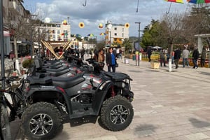 Përmet: Adventure ATV Tour to Benja Thermal Baths