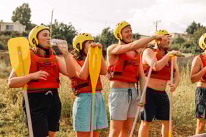 Saranda: Aventura de rafting no rio Bistrica