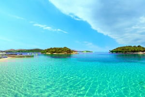 Saranda: Archäologischer Park Butrint und Tagestour nach Ksamil