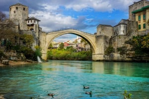 Semi-Privé Tour; 5 Balkan Landen van Dubrovnik -Tirana