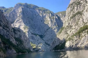 Shkodër : sortie en bateau sur le lac Koman et la rivière Shala